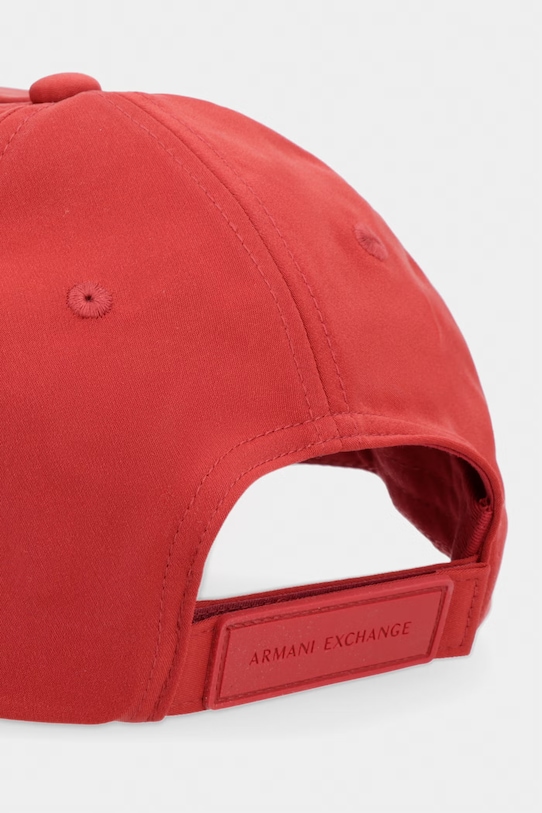 Akcesoria Armani Exchange czapka z daszkiem męska 954079.CC518. bordowy