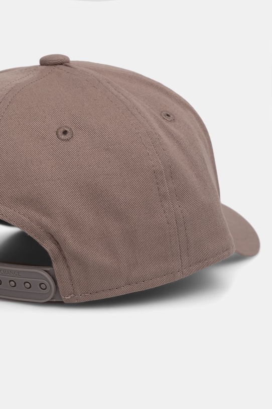 Akcesoria Armani Exchange czapka bejsbolówka męska bawełniana XM002696.AF15502 brązowy
