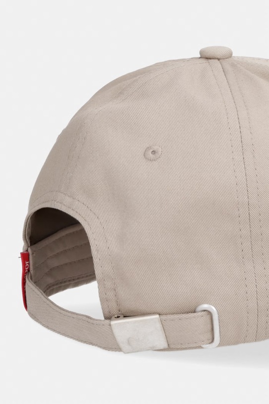 Akcesoria Joop! czapka z daszkiem męska bawełniana 30102281 beżowy