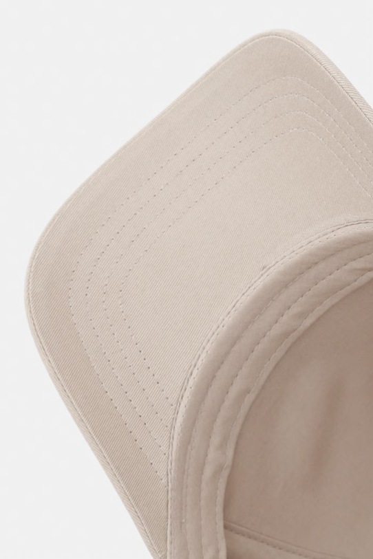 Joop! czapka z daszkiem męska bawełniana beżowy 30102281