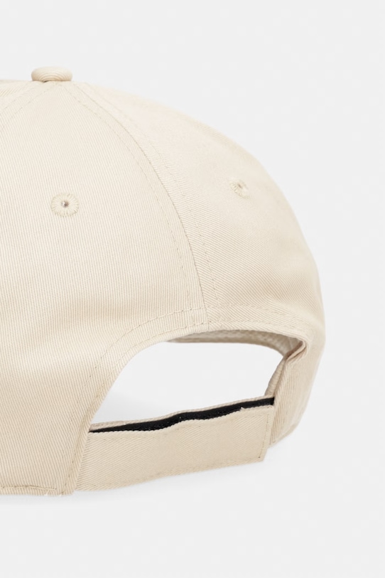 Αξεσουάρ HUGO Καπέλο με γείσο ανδρικό βαμβακερό Jude-SL 50560442 μπεζ