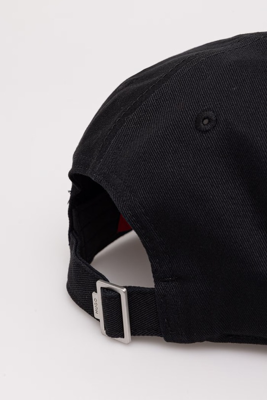 Аксесоари HUGO шапка с козирка мъжка от памук Mett-Biker 50560453 черен