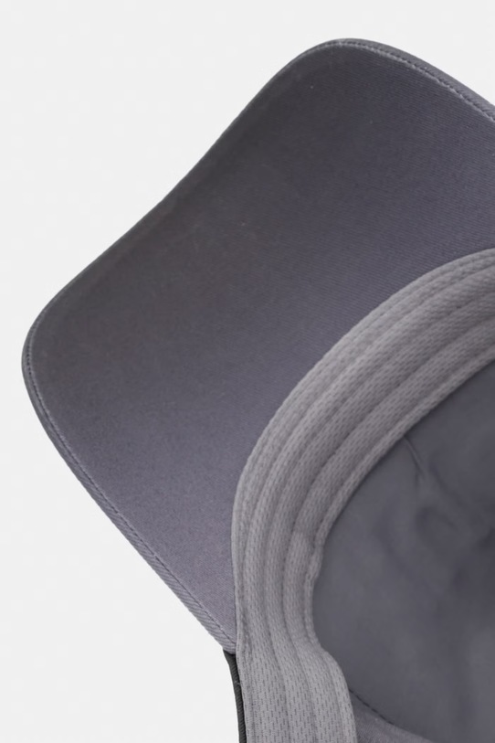 HUGO Blue baseball cap męska bawełniana Merk-Degrade szary 50560345