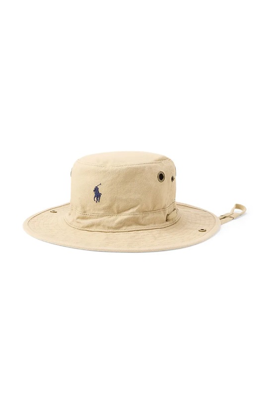Polo Ralph Lauren COTTON-WOVEN SURF HAT pălărie de pescar din bumbac pentru bărbați bej 449973197003