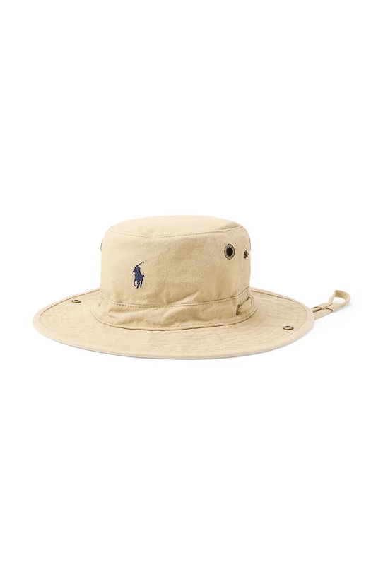 Polo Ralph Lauren COTTON-WOVEN SURF HAT pălărie de pescar din bumbac pentru bărbați bej 449973197003