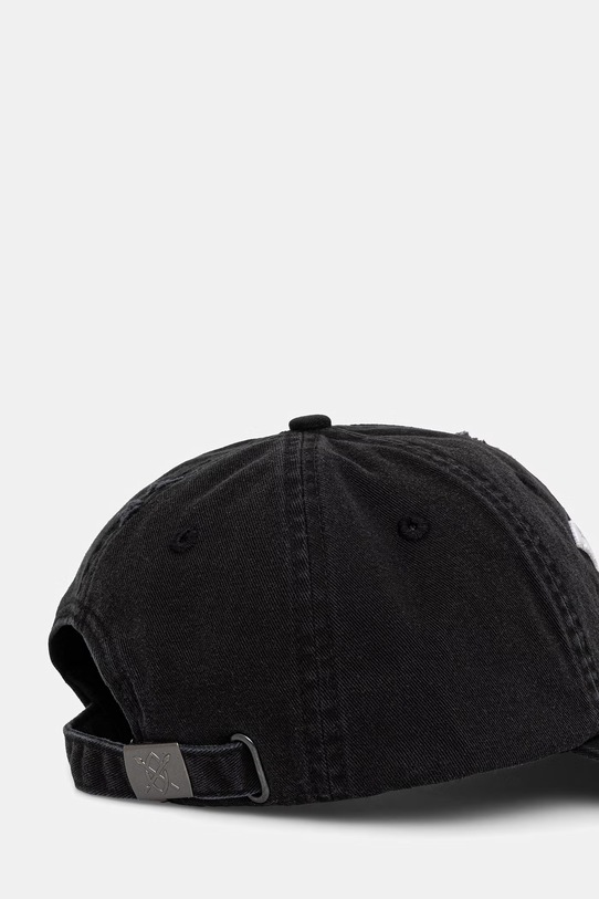 Akcesoria Daily Paper czapka z daszkiem bawełniana stack arch 2610057 czarny