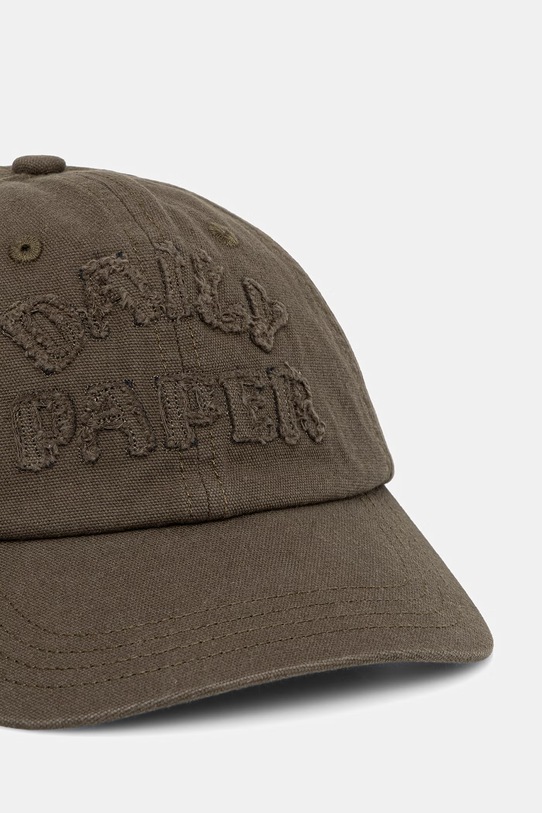 Daily Paper czapka z daszkiem bawełniana dias stacked zielony 2610058