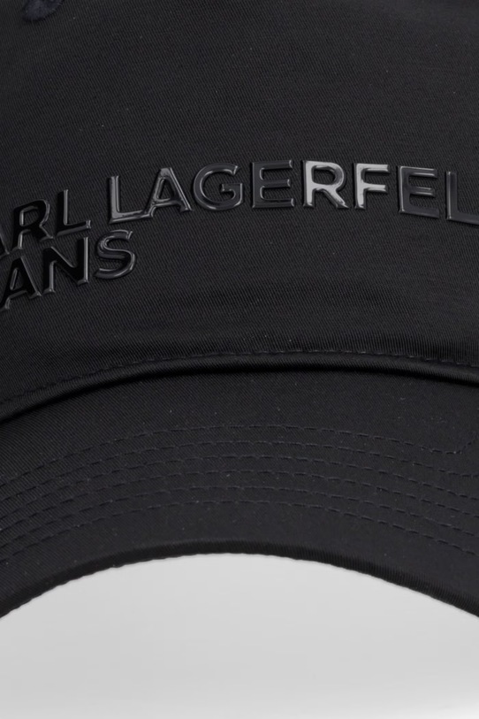 Karl Lagerfeld Jeans czapka z daszkiem męska A2M33028 czarny SS26