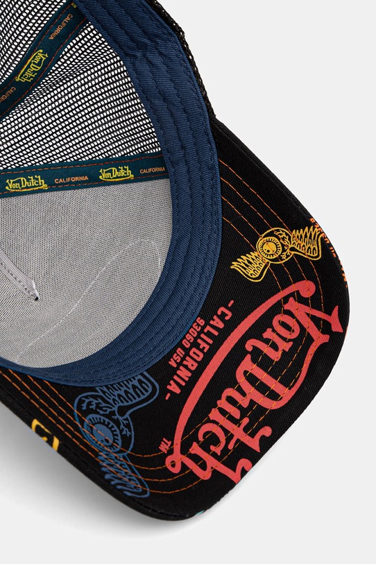 Von Dutch czapka z daszkiem męska czarny VD.0.CAS1.BRA