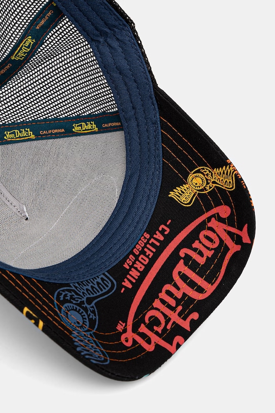 Von Dutch czapka z daszkiem męska czarny VD.0.CAS1.BRA