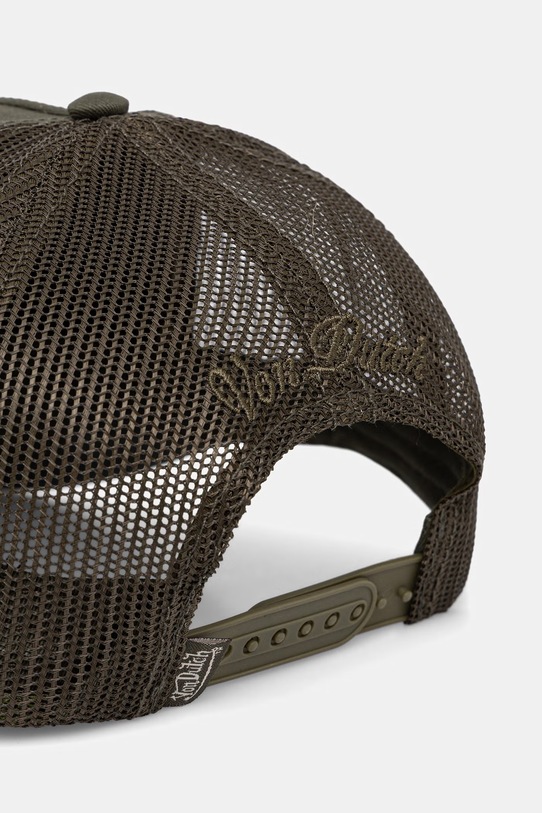 Accessori Von Dutch berretto da uomo in cotone VD.1.CB.EMB verde