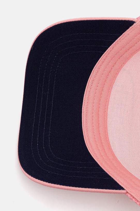 Von Dutch czapka z daszkiem męska bawełniana różowy VD.1.CB.LOG