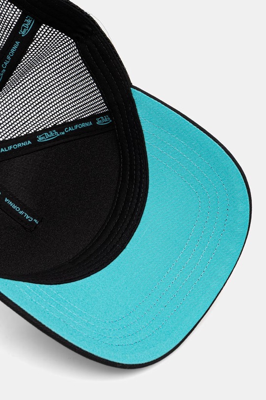 Von Dutch berretto da uomo in cotone nero VD.1.CB.LOG