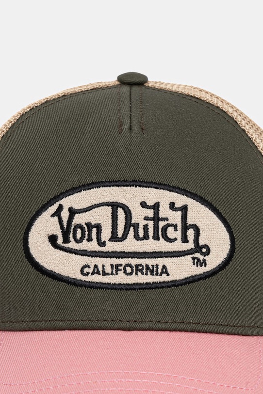 Von Dutch καπέλο με γείσο ανδρικό VD.1.CB.TERRY ροζ SS26