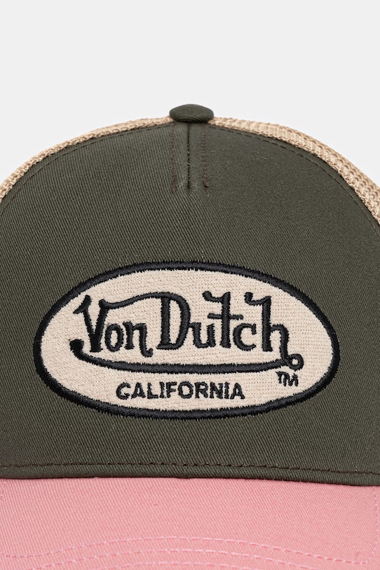 Von Dutch καπέλο με γείσο ανδρικό VD.1.CB.TERRY ροζ SS26