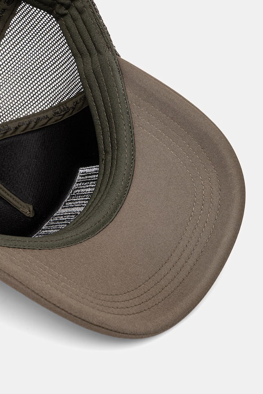 Von Dutch čiapka so šiltom pánska zelená VD.1.CT.FOAM