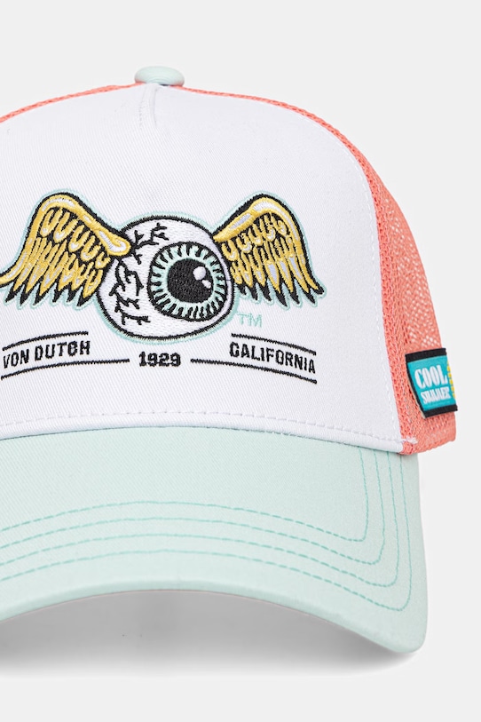 Von Dutch berretto da uomo in cotone VD.1.CT.SURF rosa SS26