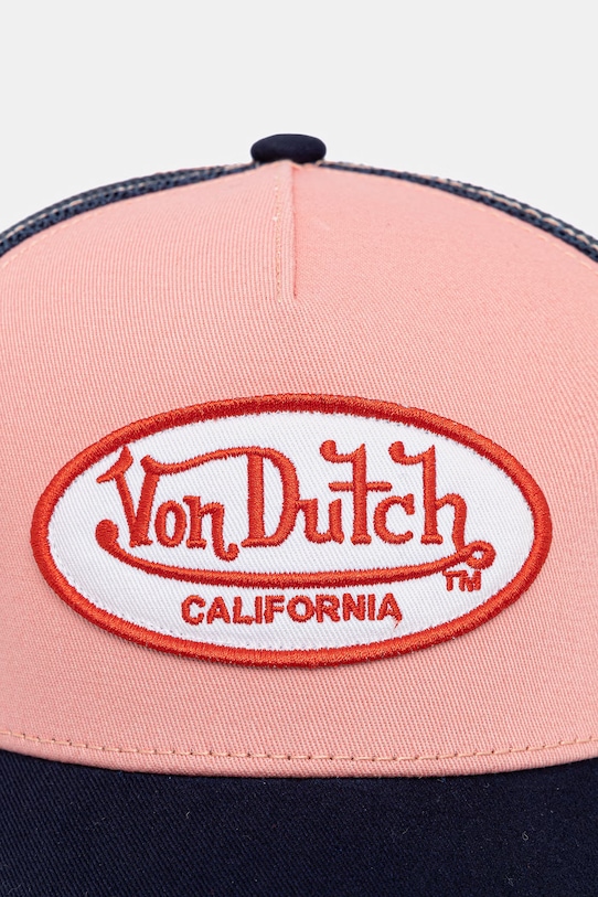 Von Dutch šiltovka trucker pánska bavlnená VD.1.CT.USED tmavomodrá SS26