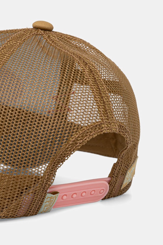 Akcesoria Von Dutch czapka trucker męska bawełniana VD.1.CT.USED beżowy