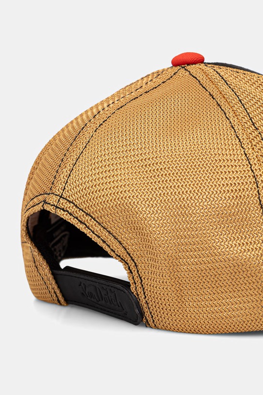 Akcesoria Von Dutch czapka z daszkiem męska VD.1.PCB.WILD beżowy