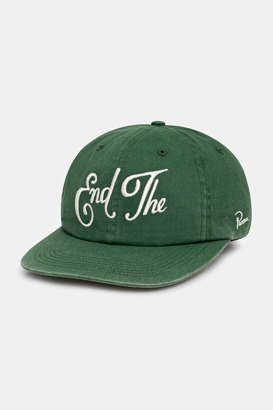 By Parra End cap with visor cotton Men's green 55195