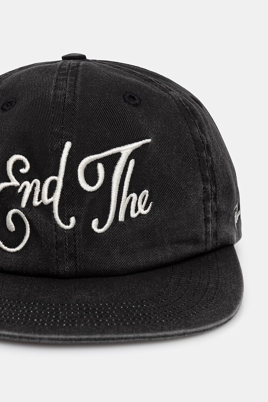 By Parra End Men's cotton Cap with visor 55196 black SS26