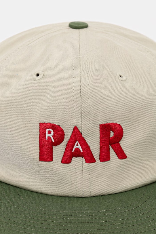 by Parra czapka z daszkiem bawełniana męska 55298 zielony SS26