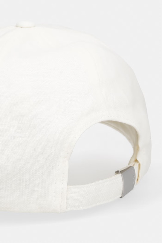 Akcesoria Gant czapka z daszkiem męska lniana 9901305 beżowy