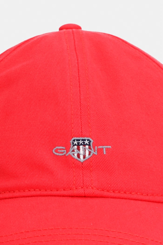 Gant czapka z daszkiem bawełniana 9901311 czerwony SS26