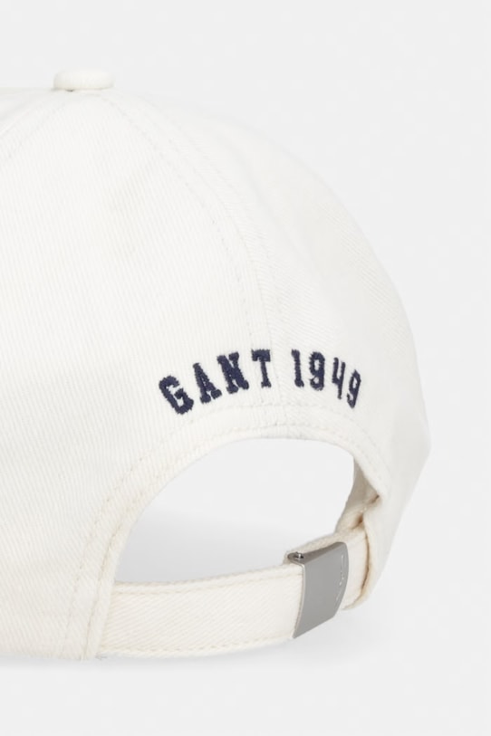 Akcesoria Gant czapka z daszkiem bawełniana 9901312 beżowy