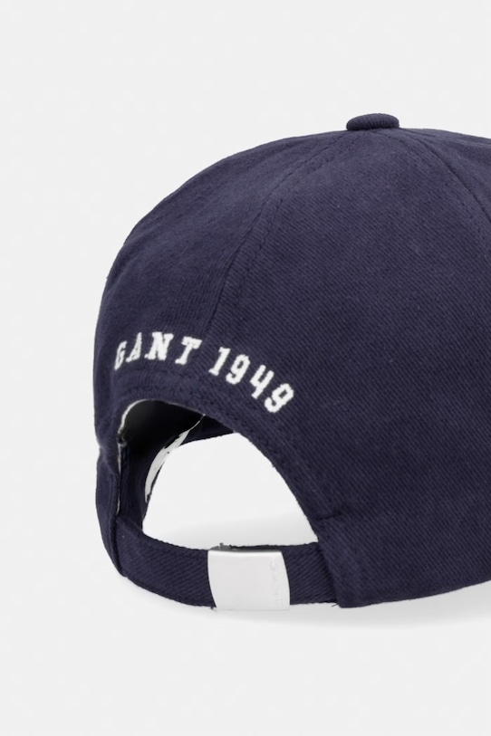 Akcesoria Gant czapka z daszkiem bawełniana 9901312 granatowy
