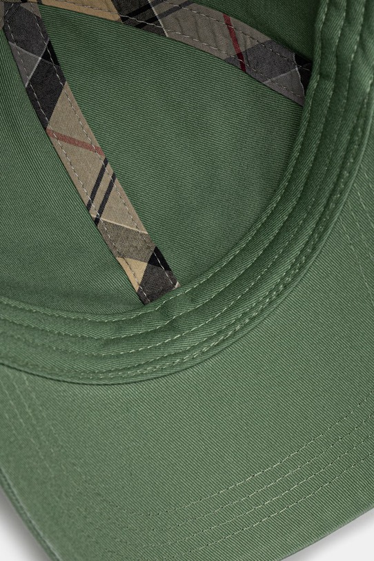 Barbour MHA0274GN97 baseball cap bawełniany męski zielony MHA0274GN97