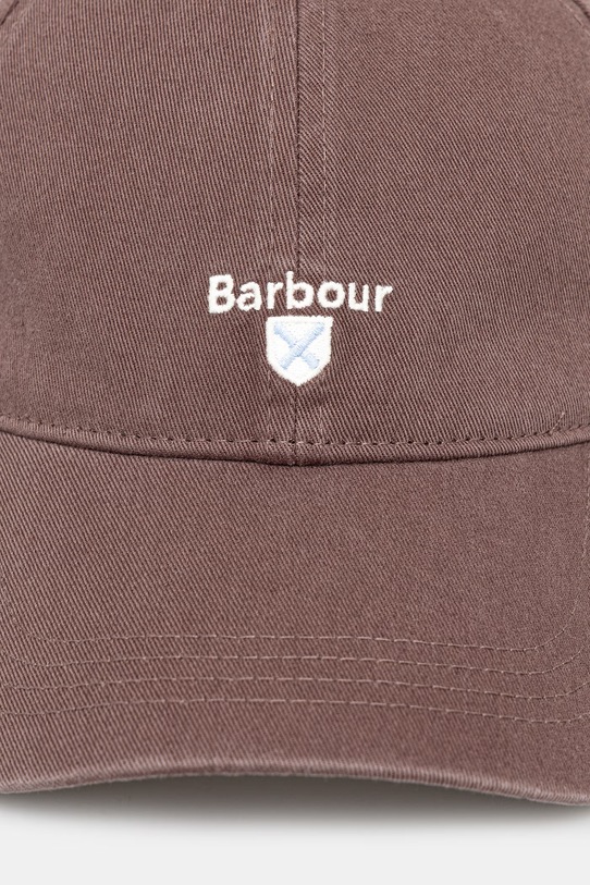Barbour MHA0274PU57 czapka bejsbolowa bawełniana męska MHA0274PU57 brązowy SS26