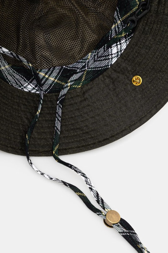Barbour MHA0959GN71 Bucket Hat bawełniany męski MHA0959GN71 zielony