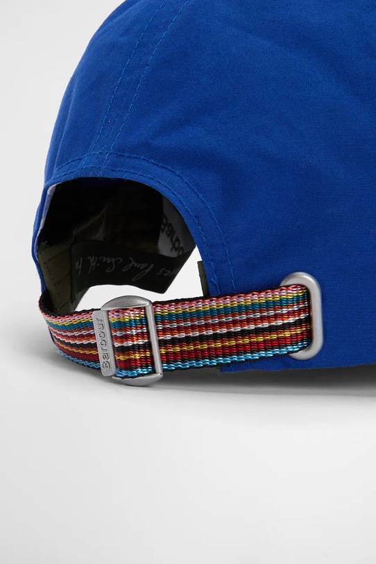 Barbour x Paul Smith Cap baseball cap bawełniana męska MHA0964BL71 niebieski