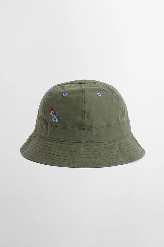 Аксесоари Памучна шапка Barbour x Paul Smith 6 Panel MHA0965GN32 зелен