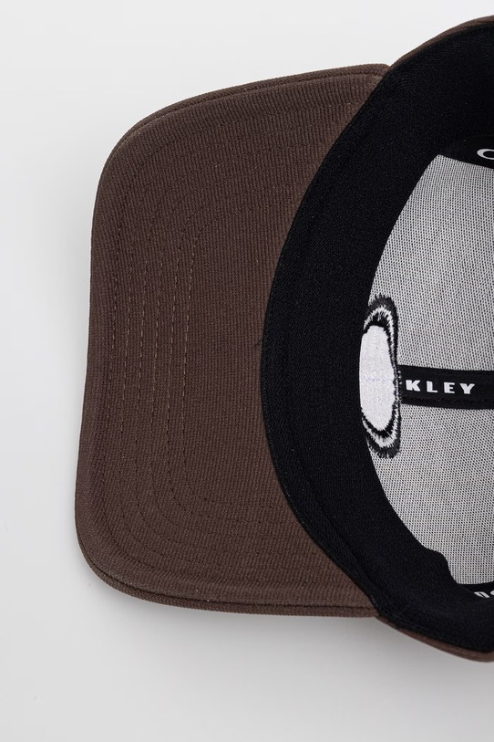 Oakley czapka z daszkiem męska brązowy FOS900499