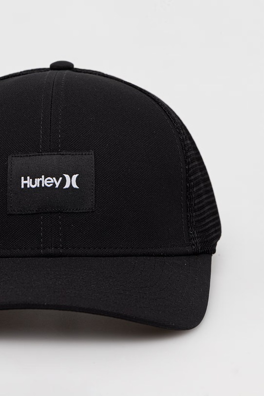 Hurley czapka truckerka męska CW5706 czarny SS26