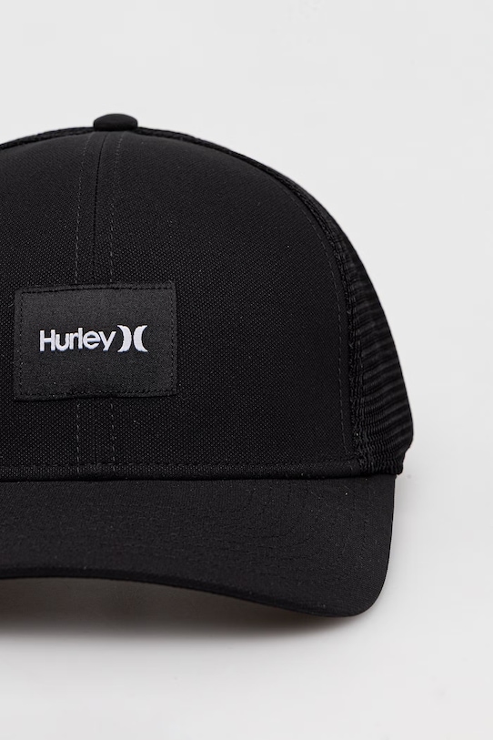 Hurley czapka truckerka męska CW5706 czarny SS26