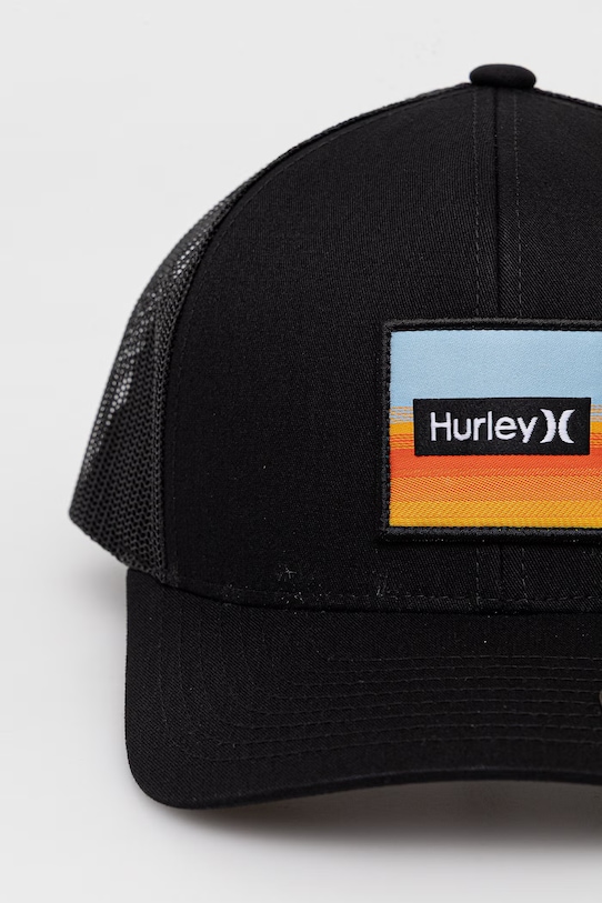 Hurley snapback męski CJ7539 czarny SS26