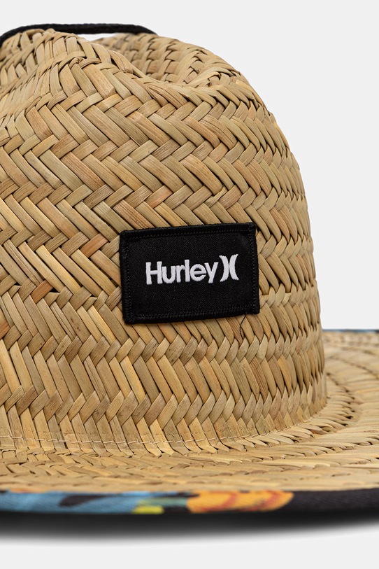 Akcesoria Hurley Kapelusz słomkowy męski HIHM0227 beżowy