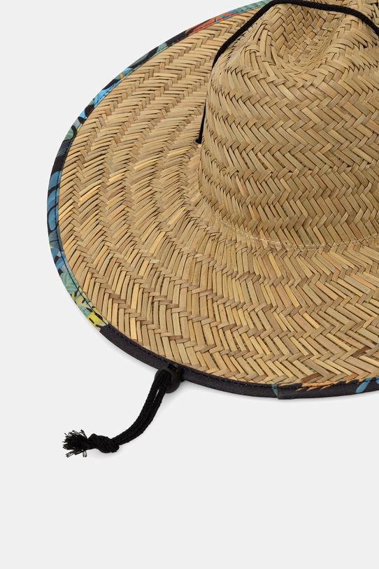 Hurley Kapelusz słomkowy męski beżowy HIHM0227