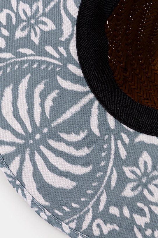 Hurley kapelusz słomkowy męski brązowy HIHM0227