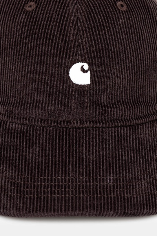 Carhartt WIP Harlem Cap czapka baseballowa sztruksowa męska I036729.3M6XX brązowy SS26