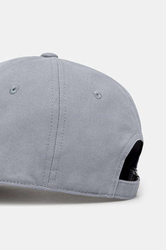 Akcesoria Carhartt WIP Canvas Script Cap czapka bejsbolowa bawełniana męska I028876.1SFXX niebieski