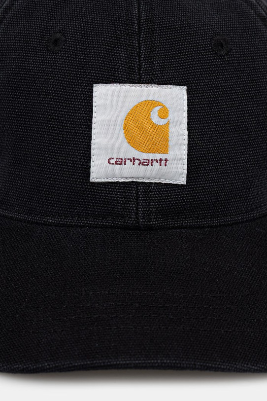Carhartt WIP Canvas Cap czapka z daszkiem bawełniana męska I036654.8906 czarny SS26