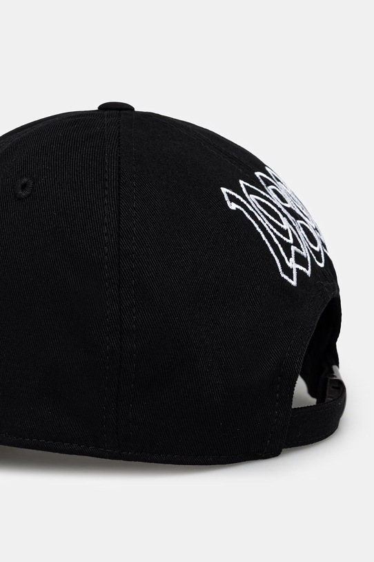 Akcesoria Carhartt WIP World Tour Cap czapka z daszkiem bawełniana męska I036341.0D2XX czarny