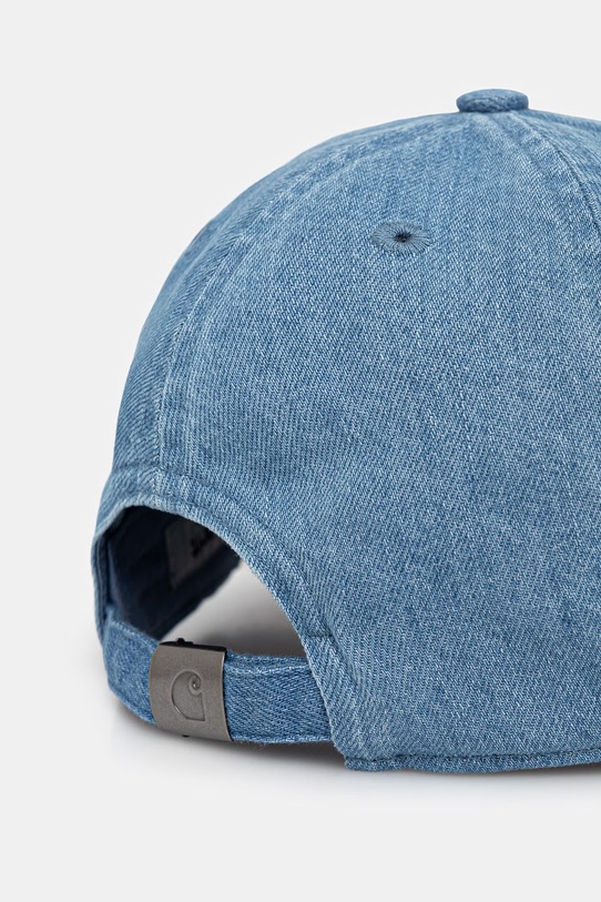 Akcesoria Carhartt WIP Lucas Cap czapka z daszkiem bawełniana męska I036364.135 niebieski