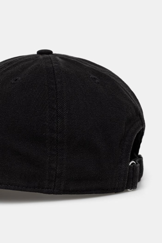 Akcesoria Carhartt WIP Heart Metal Cap czapka baseballowa bawełniana męska I036302.0M4XX czarny