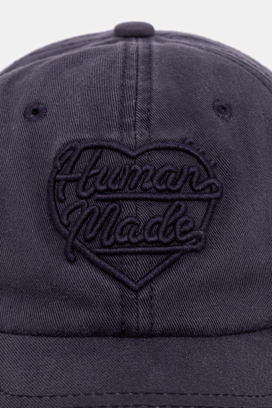 Human Made 6PANEL CAP czapka bejsbolowa bawełniana damska HM31GD021 fioletowy SS26